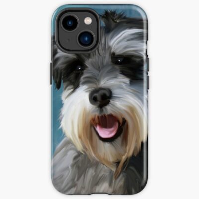 Schnauzer Retro Style Phone Case