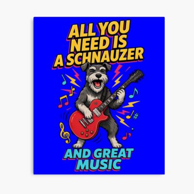 Schnauzer Legacy Design Poster
