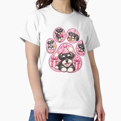 Schnauzer Vintage Artwork T-shirt