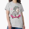 ssrcoclassic teewomens 02heather greyfrontproduct squarex1000 12 - Schnauzer Gifts Shop