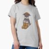 ssrcoclassic teewomens 02heather greyfrontproduct squarex1000 13 - Schnauzer Gifts Shop