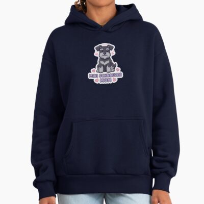 Schnauzer Mum Classic Illustration Hoodie