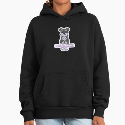 Schnauzer Mum Modern Artwork Hoodie
