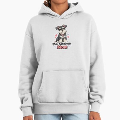 Schnauzer Mum Vintage Design Hoodie
