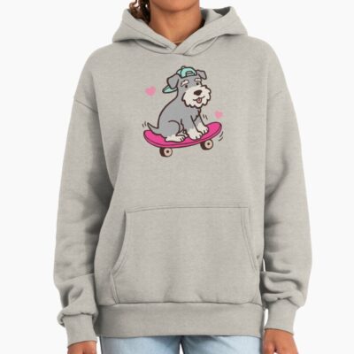 Schnauzer Modern Illustration Hoodie