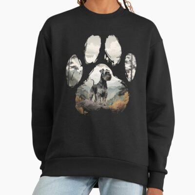 Schnauzer Graphic Artwork Sweatshirt