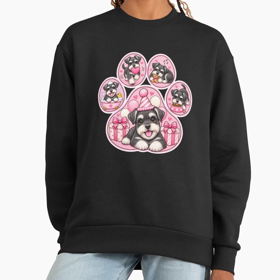 ssrcooversized_sweatshirtwomens_0110101001c5ca27c6frontsquare_productx1000 - Schnauzer Gifts Shop