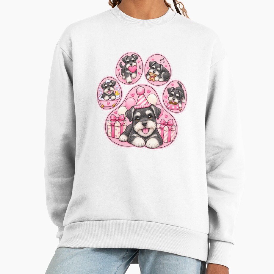 ssrcooversized_sweatshirtwomens_01fafafaca443f4786frontsquare_productx1000 - Schnauzer Gifts Shop