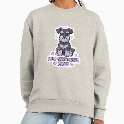 Schnauzer Mum Classic Illustration Sweatshirt