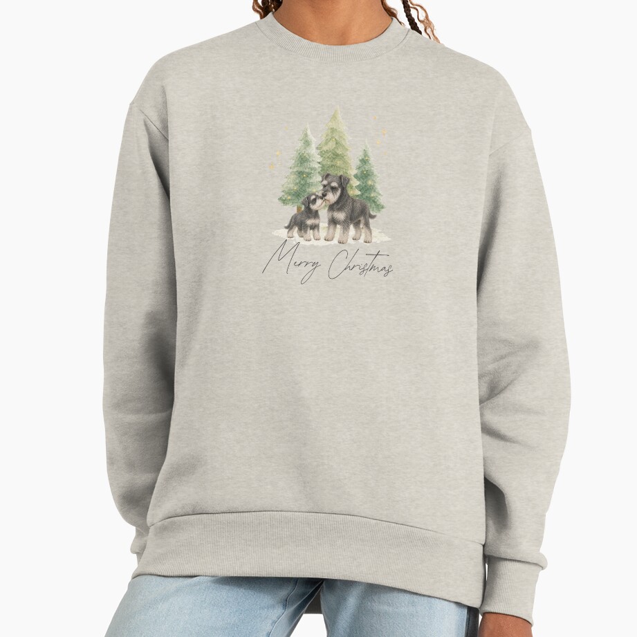ssrcooversized_sweatshirtwomens_01oatmeal_heatherfrontsquare_productx1000-5 ssrcooversized sweatshirtwomens 01oatmeal heatherfrontsquare productx1000 5 - Schnauzer Gifts Shop