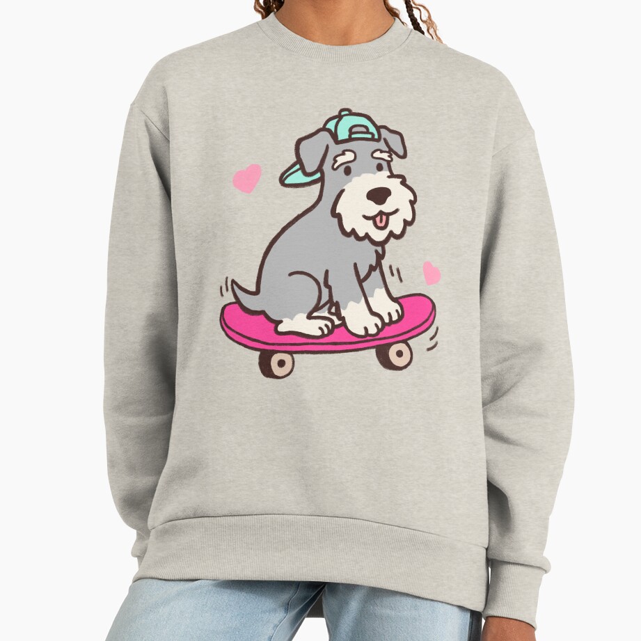 ssrcooversized_sweatshirtwomens_01oatmeal_heatherfrontsquare_productx1000-9 ssrcooversized sweatshirtwomens 01oatmeal heatherfrontsquare productx1000 9 - Schnauzer Gifts Shop