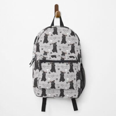 Schnauzer Vintage Graphic Backpack