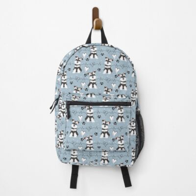 Schnauzer Retro Graphic Backpack