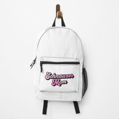 Schnauzer Mum Retro Artwork Backpack