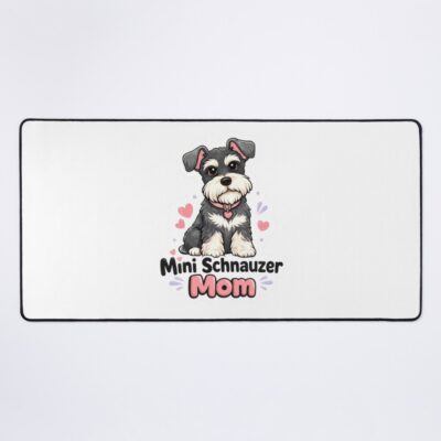 Schnauzer Mum Aesthetic Design Mouse Pad