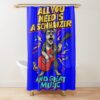 urshower curtain closedsquare1000x1000.1 8 - Schnauzer Gifts Shop