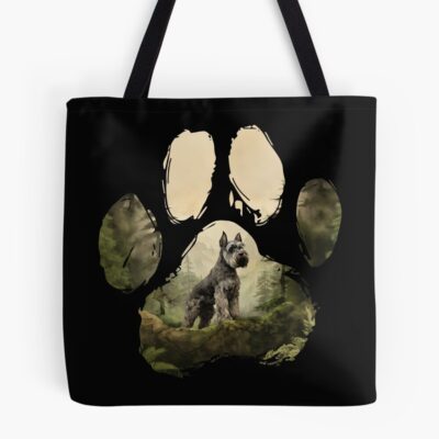 Schnauzer Modern Design Tote Bag