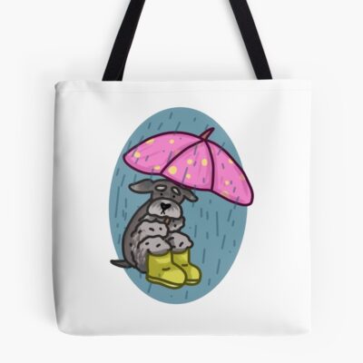 Schnauzer Iconic Artwork Tote Bag