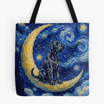 Schnauzer Heritage Illustration Tote Bag
